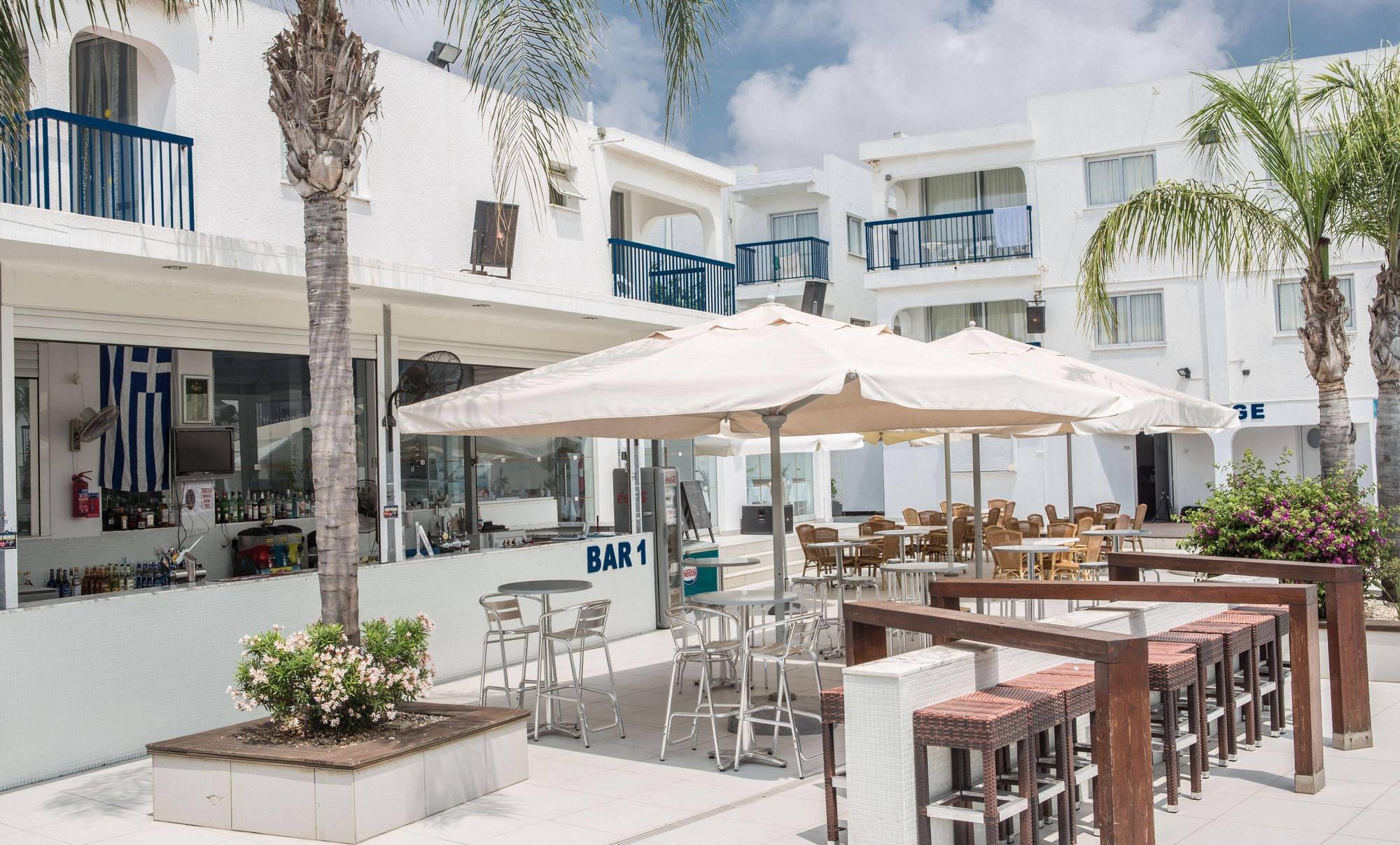 Tsokkos Holidays Hotel Apartments 圣纳帕 外观 照片